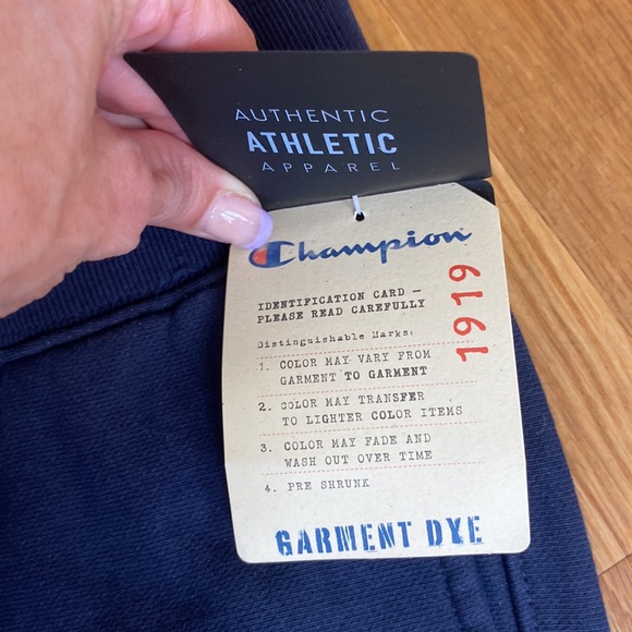 CHAMPION Navy Sweatpants - Picture 3 of 9